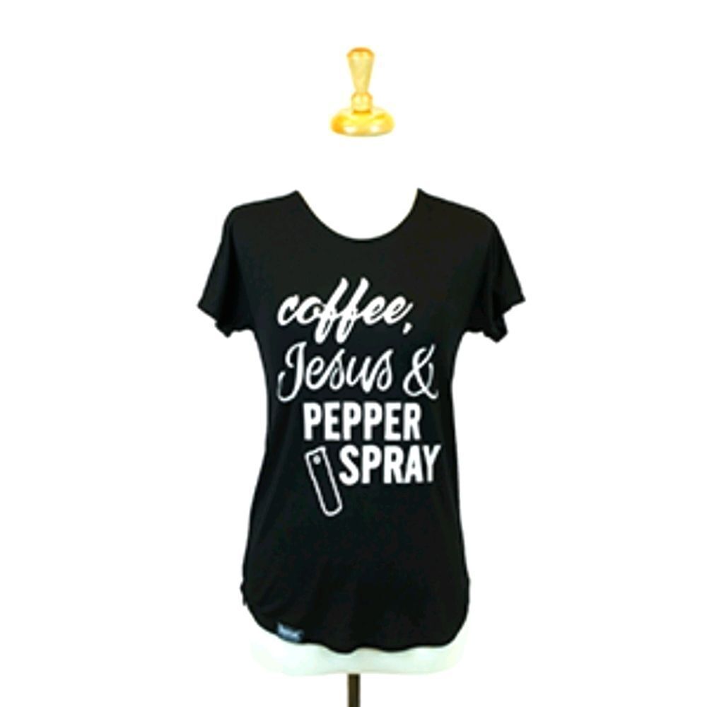 NWT coffee graphic tee